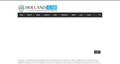 Desktop Screenshot of hollandlab.com